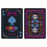 Naipes Poker Disney Coco Pelicula Cartas Baraja Mexico Juego Negro/fucsia Coco Inglés