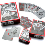 Cartas Tragic Royalty Bicycle Playing Card Air Cushion Naipe
