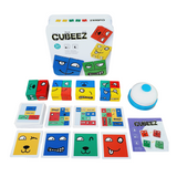 Juego Cubeez Bloques Battle Caras Cubos Color Tarjeta Timbre