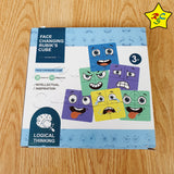 Juego Face Changing Cube Caras Cubos Color + Tarjeta