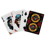 Naipes Poker Guns N' Roses Bicycle Baraja Rock Fan Music