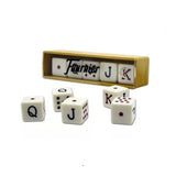 Dados Poker Profesionales Fournier Estuche X 5 Juego Mesa