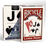 Cartas Bicycle Large Print Vision Indice Grande Air Cushion