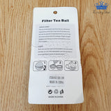 Infusor De Té Corazon Colador Metalico Bebidas Infusiones