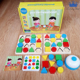 Juego Agilidad Figuras Geometricas Competencia + Campana