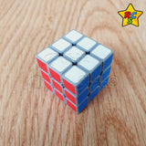 Gan 328 Llavero Gris Edición Limitada Mini 3x3 Coleccionable Negro