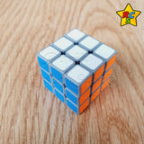 Gan 328 Llavero Gris Edición Limitada Mini 3x3 Coleccionable Negro