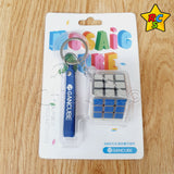 Gan 328 Llavero Gris Edición Limitada Mini 3x3 Coleccionable Negro