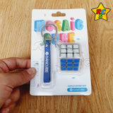 Gan 328 Llavero Gris Edición Limitada Mini 3x3 Coleccionable Negro