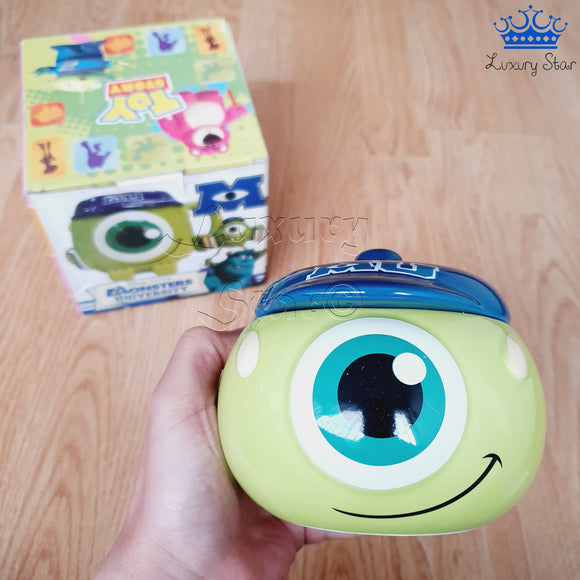 Mug Taza Mike Wazowski Ceramica Monsters Bebidas Verde