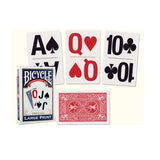Cartas Bicycle Large Print Vision Indice Grande Air Cushion