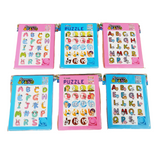 Puzzle 2d Deslizar Letras Abecedario Numeros 20 Piezas Juego