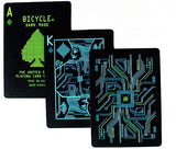 Bicycle Dark Mode Baraja Lujo Poker Playing Card Air Cushion