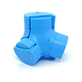 Q-platypus Mirror Azul Pyraminx Puzzle Shengshou Cubo