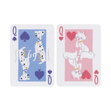 Cartas Poker Cats And Dogs Disney Baraja Naipes Personajes Azul Cats And Dogs Inglés