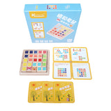 Tangram Tetris Madera Colores Perro Gato + Tarjetas Retos