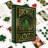 Baraja The Wonderful Wizard Of Oz Bicycle Poker Verde Cartas