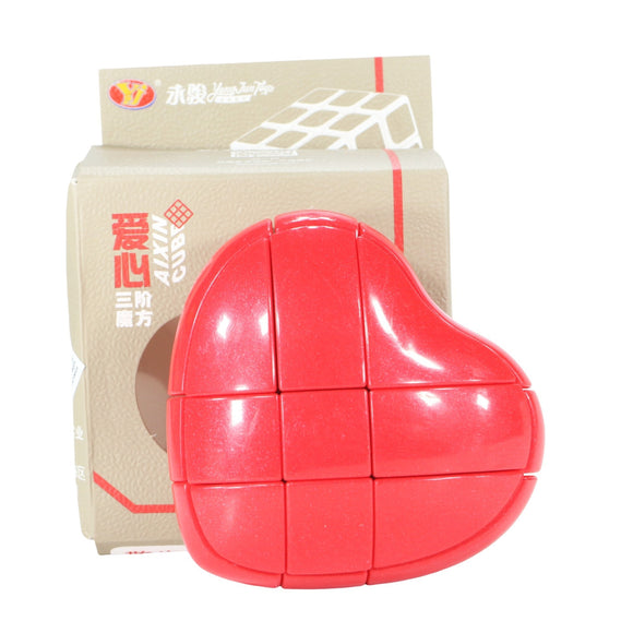 Cubo Corazon Yj Moyu 3x3 Heart Cube - Colores Mirror Formas