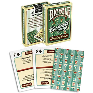 Cartas Bycicle Cocktail Party Baraja Coctel Bebidas Original