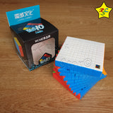 Cubo 10x10 Meilong Moyu Velocidad Mofang Jiaoshi Stickleress