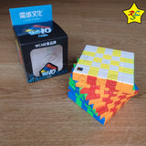 Cubo 10x10 Meilong Moyu Velocidad Mofang Jiaoshi Stickleress
