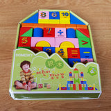 Mochila Cubos Didactico Colores Numeros Armar 52 Bloques
