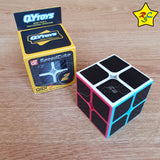 Pack Cubos Carbono X4 Set Profesional 2x2 A 5x5 Qiyi