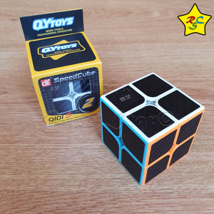 Cubo 2x2 Qidi S Carbono Qiyi Cobra Velocidad Stickerless