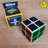 Cubo 2x2 Qidi S Carbono Qiyi Cobra Velocidad Stickerless