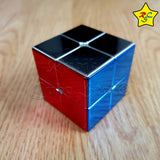 Cyclone Boys Metalico 2x2 Cubo Magnético Metalizado