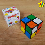 Cubo 2x2 Magic Cube Buen Giro Speed Cube - Negro