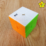 Cubo Qidi S 2x2 Qiyi - Stickerless - Negro