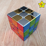 Cyclone Boys Metallic Cubo 3x3 Magnético Metalizado