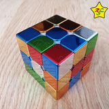 Cyclone Boys Metallic Cubo 3x3 Magnético Metalizado