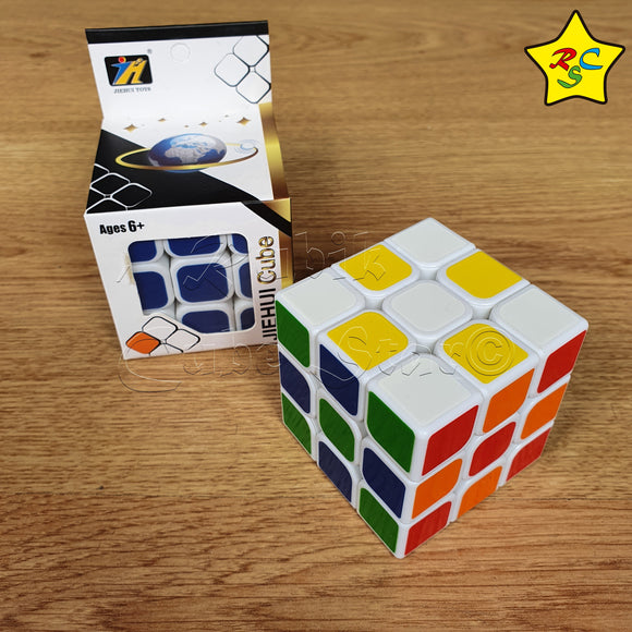 Cubo 3x3 Magic Cube Super Económico Speed - Blanco