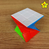 Cubo 3x3 Torcido Twist Espiral Magic Cube Reto Mental