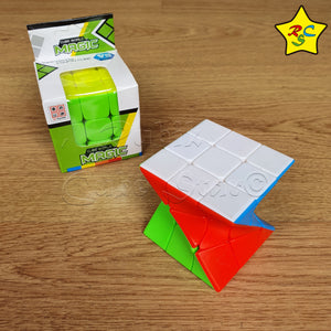 Cubo 3x3 Torcido Twist Espiral Magic Cube Reto Mental