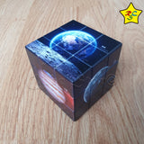 Cubo 3x3 Sistema Solar Galaxia Planetas Impreso Zcube