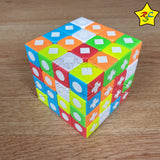 Alumbra Oscuridad Cubo 4x4 Doble Solucion Stickerless