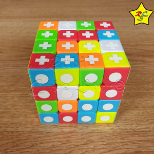 Alumbra Oscuridad Cubo 4x4 Doble Solucion Stickerless