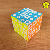 Alumbra Oscuridad Cubo 4x4 Doble Solucion Stickerless
