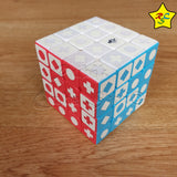 Alumbra Oscuridad Cubo 4x4 Doble Solucion Stickerless
