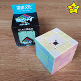 Pack Cubos Macaron Moyu 2x2 A 5x5 Color Pastel Jelly