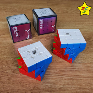 Pack Cubos 3x3 Y 4x4 Magneticos Moyu Yj Profesional