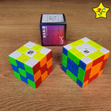 Pack Cubos 3x3 Y 4x4 Magneticos Moyu Yj Profesional
