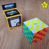 Cubo Qizheng S 5x5 Qiyi Mofangge SpeedCube - Stickerless - Negro