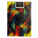 Baraja Cartas Stargazer Nebula Colores Verde Bicycle Poker