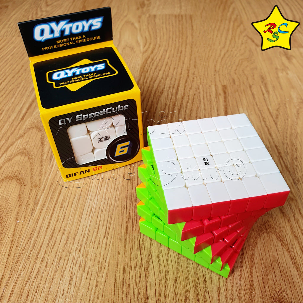 Cubo 6x6 Qifan S Qiyi Profesional Speed Stickerless – Cube Star