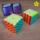 Pack Cubos 6x6 Y 7x7 Magneticos Moyu Yj Profesional