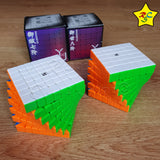 Pack Cubos 6x6 Y 7x7 Magneticos Moyu Yj Profesional